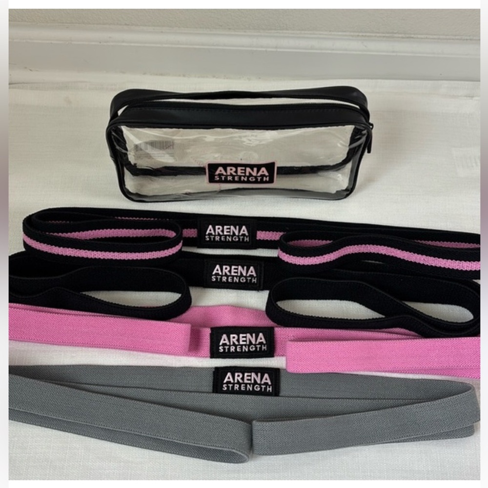 Barena Pink and Gray Resistance Bands
